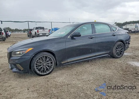 2019 Genesis G80 Base z USA, uszkodzony, nr VIN KMHGN4JB8KU286257